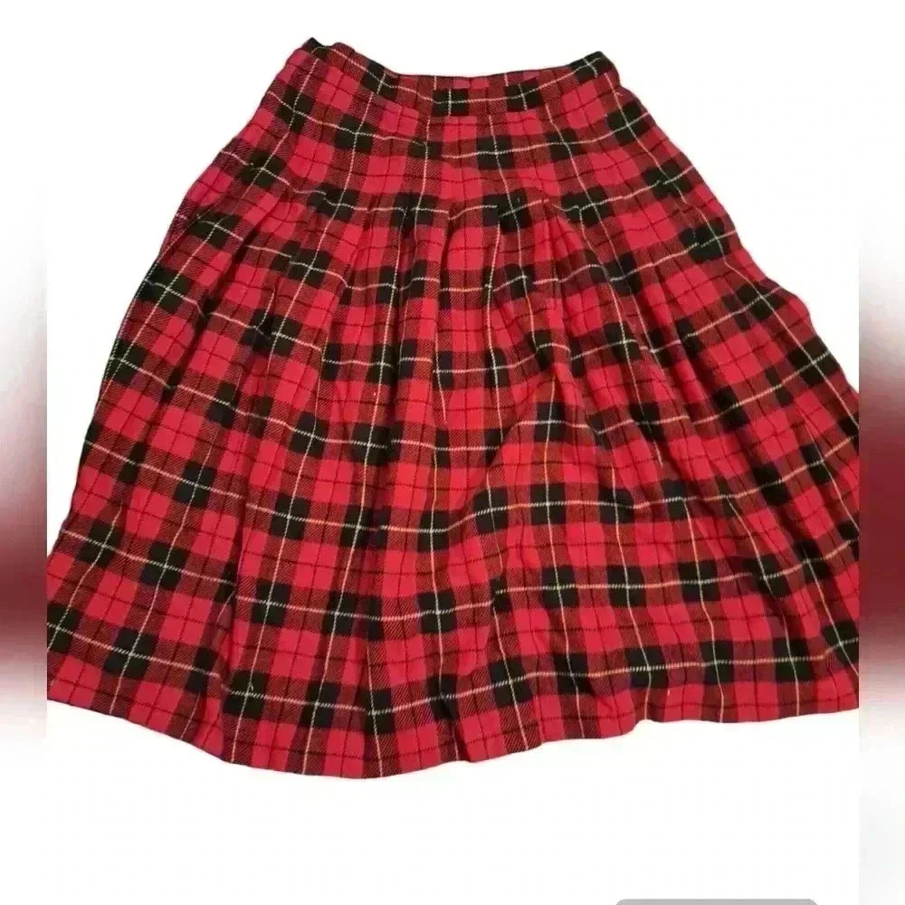 Authentic Wallace Tartan Pendleton Wool Skirt - image 1